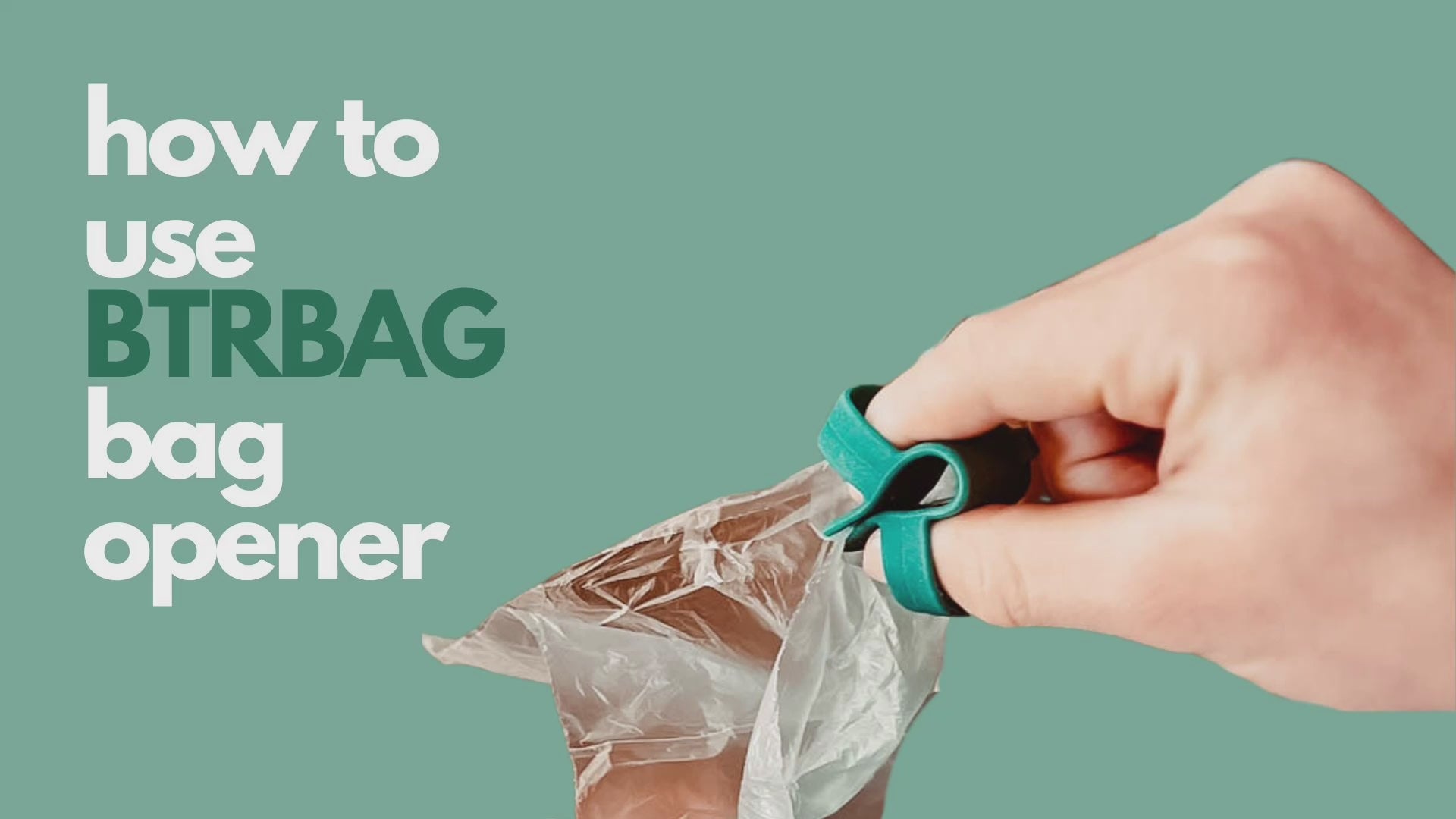 Load video: How to use BTRBAG Bag Opener